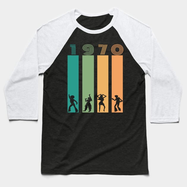 1970 Birth Year Baseball T-Shirt by Hunter_c4 "Click here to uncover more designs"